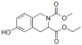 3-Ethyl 2-methyl 6-hydroxy-3,4-dihydro-2,3(1H)-isoquinolinedicarboxylate Structure