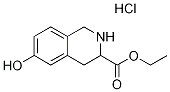 Ethyl 6-hydroxy-1,2,3,4-tetrahydroisoquinoline-3-carboxylate hydrochloride Structure