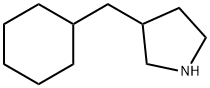 3-(Cyclohexylmethyl)pyrrolidine Structure