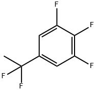5-(1,1-Difluoroethyl)-1,2,3-trifluorobenzene Struktur