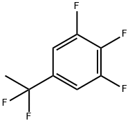 5-(1,1-Difluoroethyl)-1,2,3-trifluorobenzene Structure