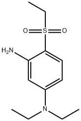 N1,N1-Diethyl-4-(ethylsulfonyl)-1,3-benzenediamine Structure