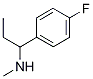 [1-(4-Fluoro-phenyl)-propyl]-methyl-amine Struktur