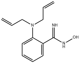 2-(Diallylamino)-N'-hydroxybenzenecarboximidamide Struktur