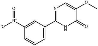 5-Methoxy-2-(3-nitrophenyl)-4-pyrimidinol Structure
