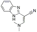 (2Z)-2-(1H-Benzimidazol-2-yl)-3-(dimethylamino)-acrylonitrile Structure