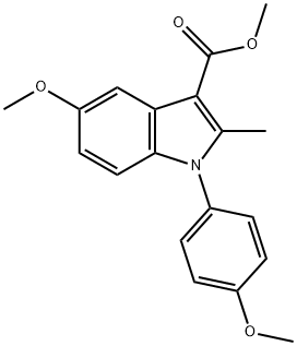 Methyl 5-methoxy-1-(4-methoxyphenyl)-2-methyl-1H-indole-3-carboxylate|