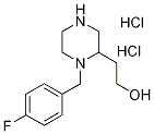 2-[1-(4-Fluorobenzyl)-2-piperazinyl]ethanol dihydrochloride|