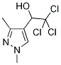 2,2,2-Trichloro-1-(1,3-dimethyl-1H-pyrazol-4-yl)ethanol Structure