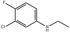 (3-Chloro-4-fluorophenyl)ethylamine 化学構造式