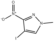 4-Iodo-1-methyl-3-nitro-1H-pyrazole Struktur