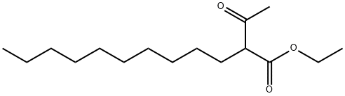 Ethyl 2-acetyldodecanoate Structure