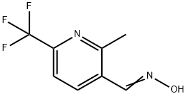 2-Methyl-6-(trifluoromethyl)nicotinaldehyde oxime Structure