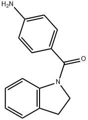 (4-AMINOPHENYL)(2,3-DIHYDRO-1H-INDOL-1-YL)-METHANONE Structure