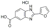 2-FURAN-2-YL-1H-BENZOIMIDAZOLE-5-CARBOXYLIC ACIDHYDROCHLORIDE Struktur