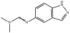 N'-(1H-indazol-5-yl)-N,N-dimethyliminoformamide Structure
