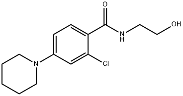 2-chloro-N-(2-hydroxyethyl)-4-piperidinobenzenecarboxamide price.