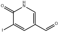 5-iodo-6-oxo-1,6-dihydro-3-pyridinecarbaldehyde Structure