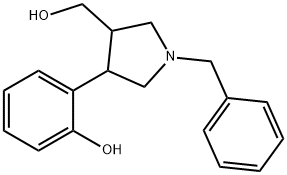 2-[1-benzyl-4-(hydroxymethyl)tetrahydro-1H-pyrrol-3-yl]benzenol