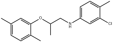 1040681-55-7 3-CHLORO-N-[2-(2,5-DIMETHYLPHENOXY)PROPYL]-4-METHYLANILINE