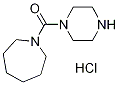 Azepan-1-yl-piperazin-1-yl-methanone hydrochloride Structure