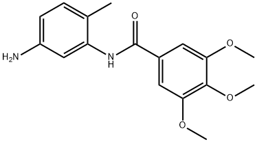 N-(5-Amino-2-methylphenyl)-3,4,5-trimethoxybenzamide Structure