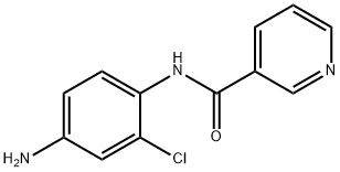 N-(4-氨基-2-氯苯基)烟酰胺, 926187-19-1, 结构式
