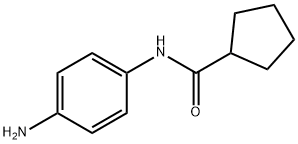 N-(4-aminophenyl)cyclopentanecarboxamide Structure