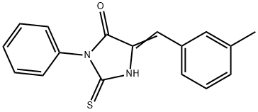 890340-05-3 (5E)-2-mercapto-5-(3-methylbenzylidene)-3-phenyl-3,5-dihydro-4H-imidazol-4-one
