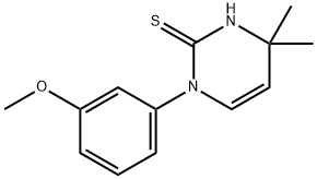 1-(3-methoxyphenyl)-4,4-dimethyl-1,4-dihydropyrimidine-2-thiol|1-(3-甲氧基苯基)-4,4-二甲基-1,4-二氢嘧啶-2-硫醇