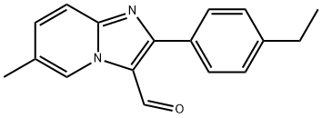 2-(4-ethylphenyl)-6-methylimidazo[1,2-a]pyridine-3-carbaldehyde Structure