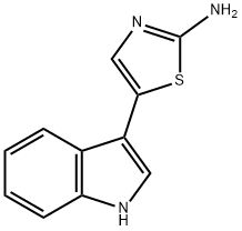 5-(1H-indol-3-yl)-1,3-thiazol-2-amine Structure