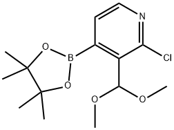 1315341-84-4 2-Chloro-3-(dimethoxymethyl)-4-(4,4,5,5-tetramethyl-1,3,2-dioxaborolan-2-yl)pyridine