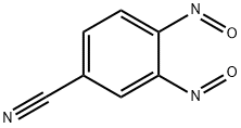 3,4-Dinitrosobenzenecarbonitrile Structure
