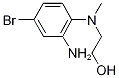 2-(2-Amino-4-bromomethylanilino)-1-ethanol Structure