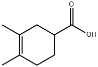 3,4-Dimethyl-cyclohex-3-enecarboxylic acid Structure