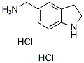 1-(2,3-dihydro-1H-indol-5-yl)methanamine Structure