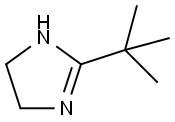1H-imidazole, 2-(1,1-dimethylethyl)-4,5-dihydro- Structure
