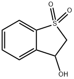 3-Hydroxy-2,3-dihydro-benzothiophene-1,1- dione Struktur