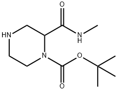 2-Methylcarbamoyl-piperazine-1-carboxylic acid tert-butyl ester