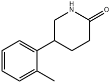 5-(2-Methylphenyl)piperidin-2-one Structure