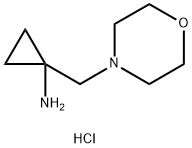 [1-(吗啉-4-基甲基)环丙基]胺二盐酸盐, 1401425-22-6, 结构式