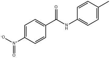 N-(4-Methylphenyl)-4-nitrobenzamide Struktur