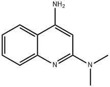 N~2~,N~2~-dimethylquinoline-2,4-diamine Struktur