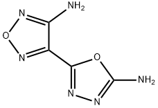 1,2,5-恶二唑-3-胺,4-(5-氨基-1,3,4-恶二唑-2-基)-, 380590-45-4, 结构式