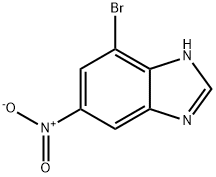 7-Bromo-5-nitro-1H-benzimidazole Struktur