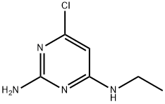 6-氯-N4-乙基嘧啶-2,4-二胺, 6316-09-2, 结构式