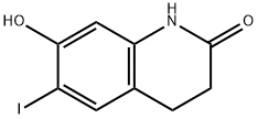 7-Hydroxy-6-iodo-1,2,3,4-tetrahydroquinolin-2-one,1426904-69-9,结构式