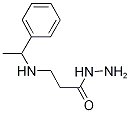 3-[(1-PHENYLETHYL)AMINO]PROPANOHYDRAZIDE Structure