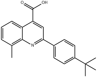 2-(4-TERT-BUTYLPHENYL)-8-METHYLQUINOLINE-4-CARBOXYLIC ACID|2-(4-叔丁基苯基)-8-甲基-喹啉-4-羧酸